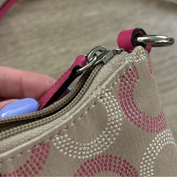 Coach Crossbody Ashley Dotted Op Purse - Picture 5 of 9